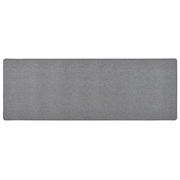 Dunkelgrauer Läufer Cotti 80x250cm