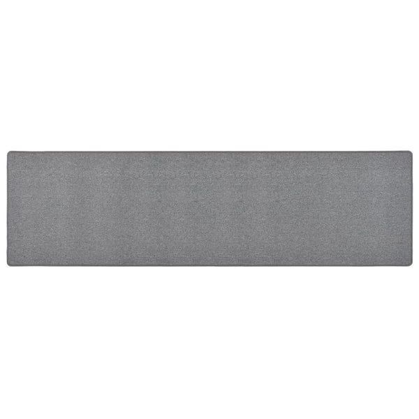 Dunkelgrauer Läufer Cotti 80x300cm