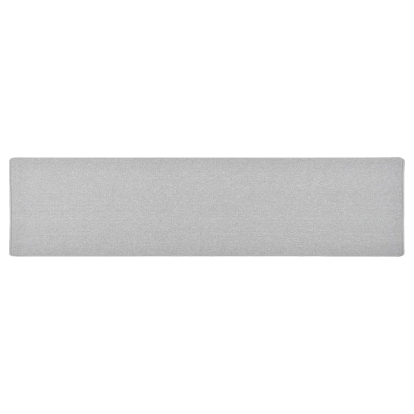 Vaaleanharmaa käytävämatto Cotti 50x200cm
