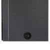 Grauer Spiegelschrank für das Bad mit LED-Beleuchtung Eustin, Größe 62x14x60cm