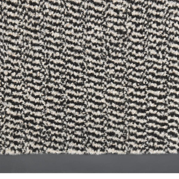 Hellbraune Fußmatte Rihawi 40x60cm (mit Flor)