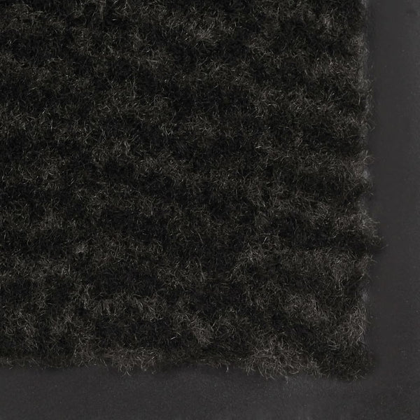 Schwarze Fußmatte Rihawi 60x150cm (mit Flor)