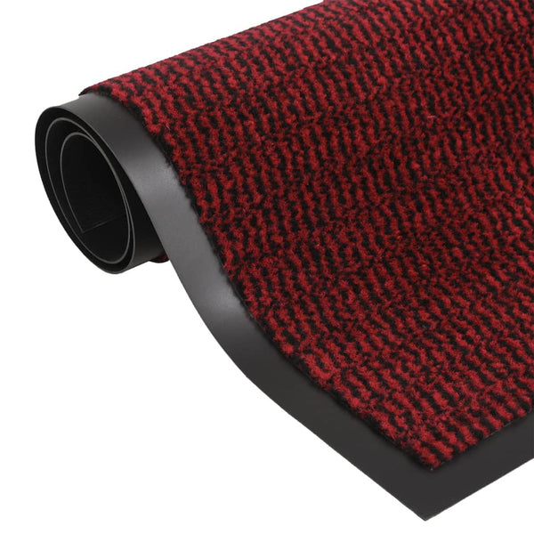 Roter Türmatte Velours Rihawi 60x180cm