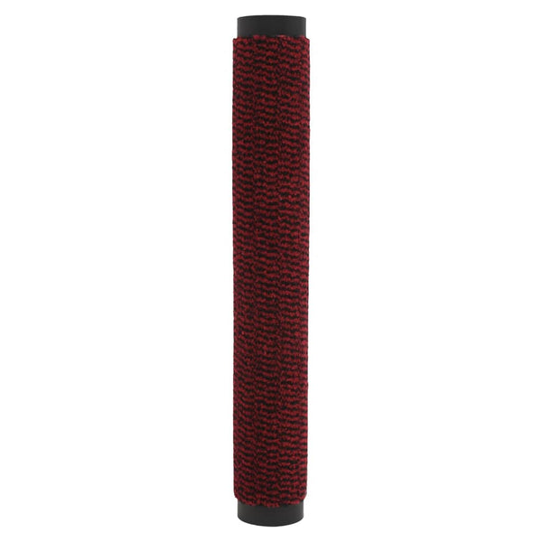 Roter Türmatte Velours Rihawi 60x180cm