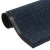 Blauer Tuft-Fußmatte Rihawi 60x150cm
