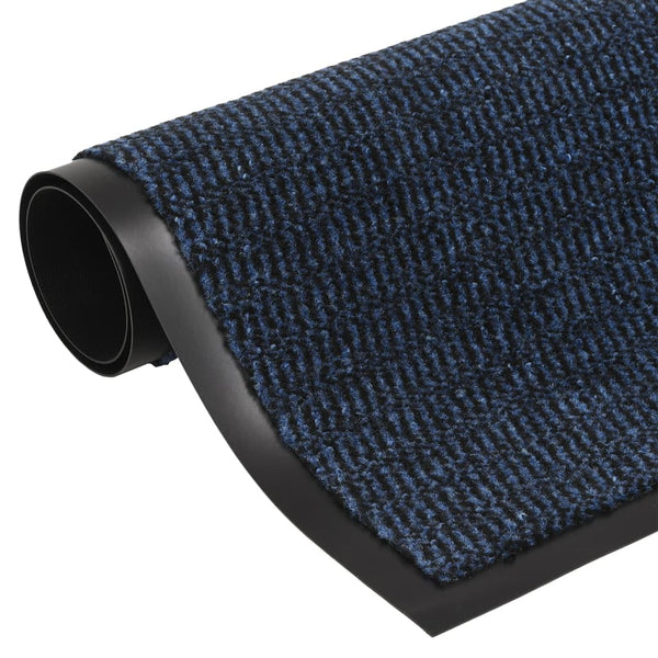 Blauer Tuft-Fußmatte Rihawi 60x150cm