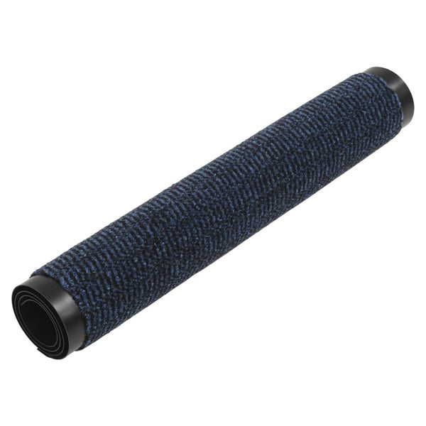 Blauer Tuft-Fußmatte Rihawi 60x150cm