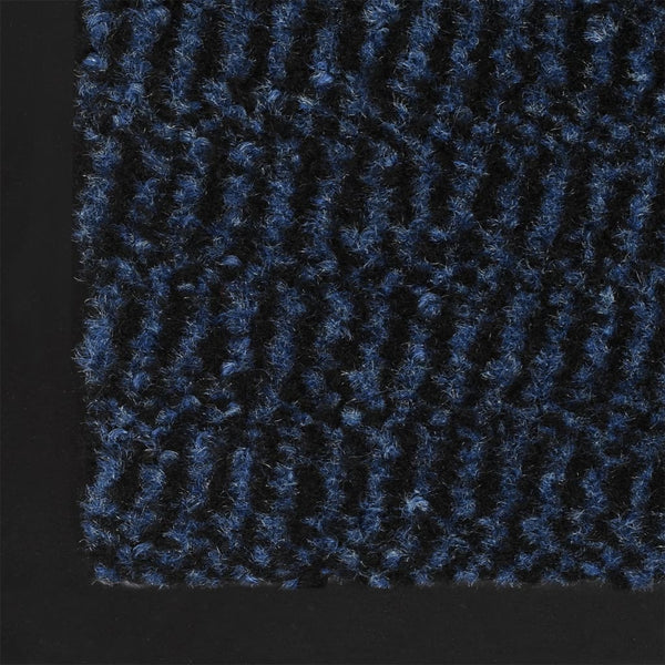 Blauer Tuft-Fußmatte Rihawi 60x150cm