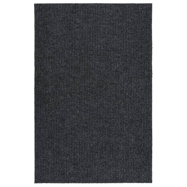 Anthrazitfarbene Schmutzfangmatte Botanica 100x150cm für den Flur