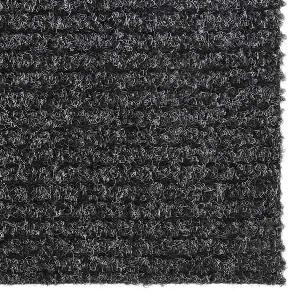Anthrazitfarbene Schmutzfangmatte Botanica 100x150cm für den Flur