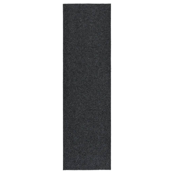 Anthrazitfarbene Schmutzfangmatte Botanica 100x350cm für den Flur