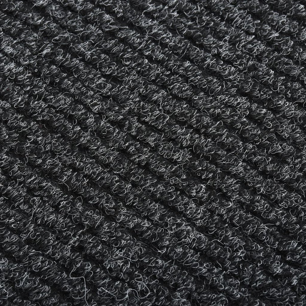 Anthrazitfarbener Schmutzfangläufer Botanica 100x500cm