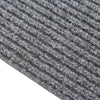 Graue Schmutzfangmatte für den Flur Botanica 100x350cm