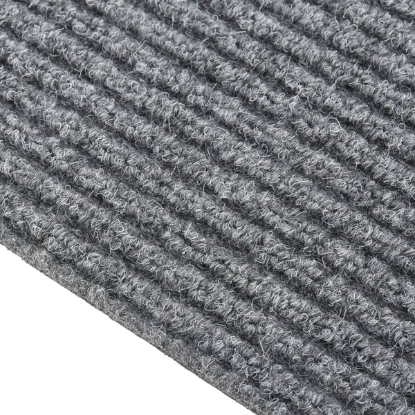 Graue Schmutzfangmatte für den Flur Botanica 100x350cm