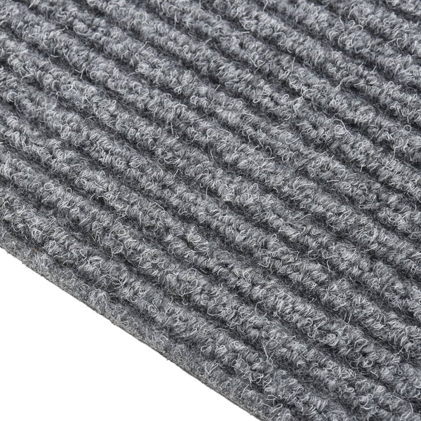 Grauer Schmutzfangläufer Botanica 100x450cm