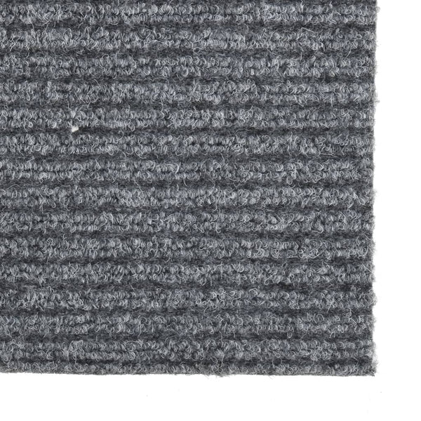 Grauer Schmutzfangläufer Botanica 100x450cm