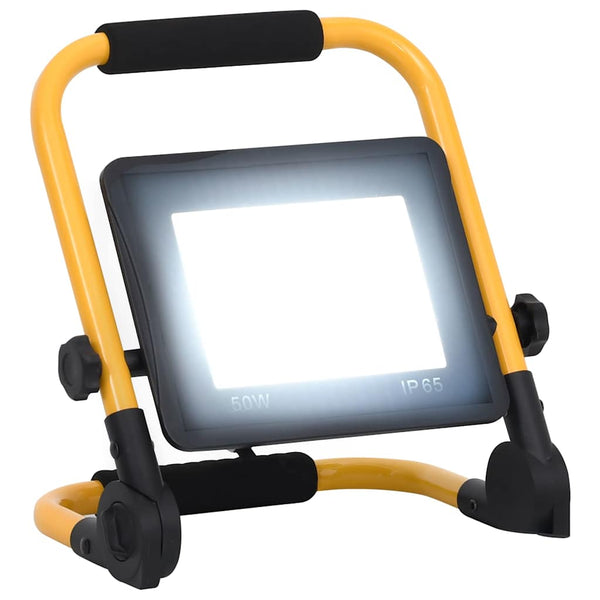 Kalterweißer LED-Strahler mit Griff Ostafie 50 W