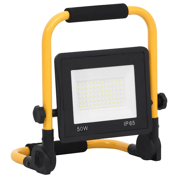 Kalterweißer LED-Strahler mit Griff Ostafie 50 W