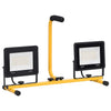 Warmweißer LED-Strahler mit Griff Campianu 2x50 W