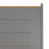 Honigbraune und graue Eckbank Saltiria 151cm (Kiefer)
