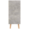 Betongraues Sideboard Ciulacu 90x30x72cm (Holz)