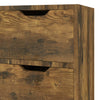 Räuchereiche Sideboard Ciulacu 90x30x72cm (Holz)