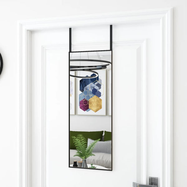 Musta ovipeili Vica 30x80cm (lasi ja alumiini)