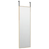 Goldener Türspiegel Vica 30x100cm (Glas und Aluminium)