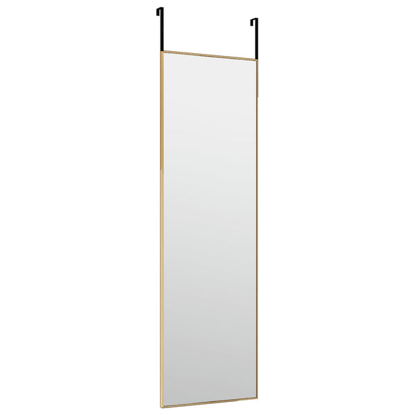 Goldener Türspiegel Vica 30x100cm (Glas und Aluminium)