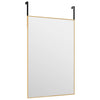 Goldener Türspiegel Vica 40x60cm (Glas und Aluminium)
