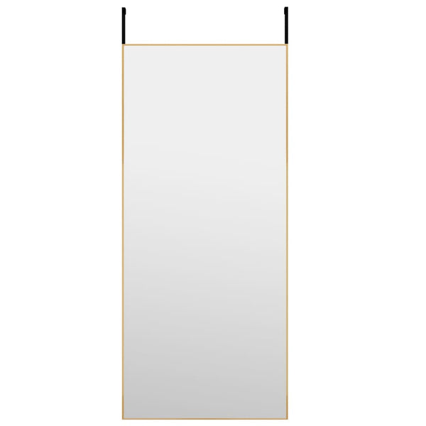 Goldener Türspiegel Vica 40x100cm (Glas und Aluminium)