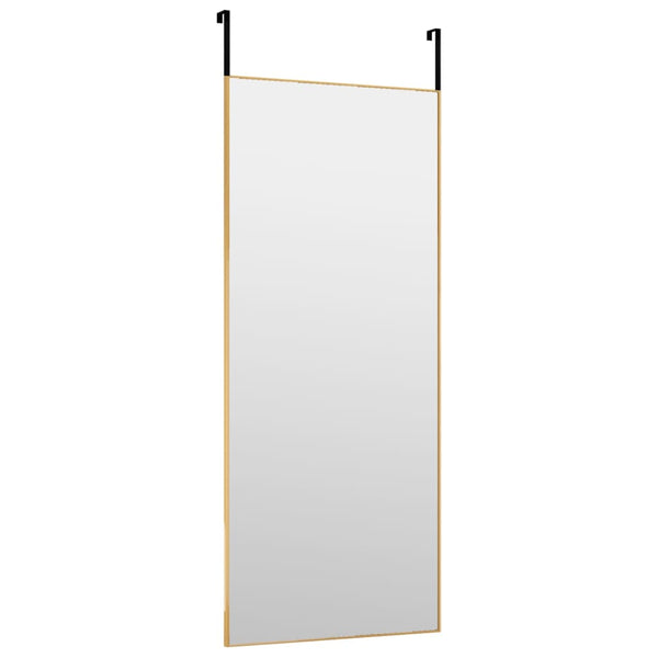 Goldener Türspiegel Vica 40x100cm (Glas und Aluminium)