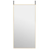 Goldener Türspiegel Vica 50x100cm (Glas und Aluminium)