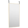 Goldener Türspiegel Vica 50x100cm (Glas und Aluminium)