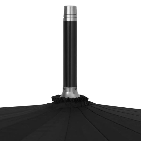 Schwarzer Regenschirm automatisch Salcieana 120cm