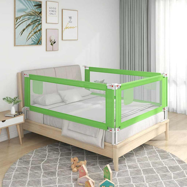 Grünes Bettgitter Manor 160x25cm (Stoff)