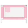 Pinkfarbenes Rausfallschutzgitter für Bett Manor 100x25cm (Stoff)