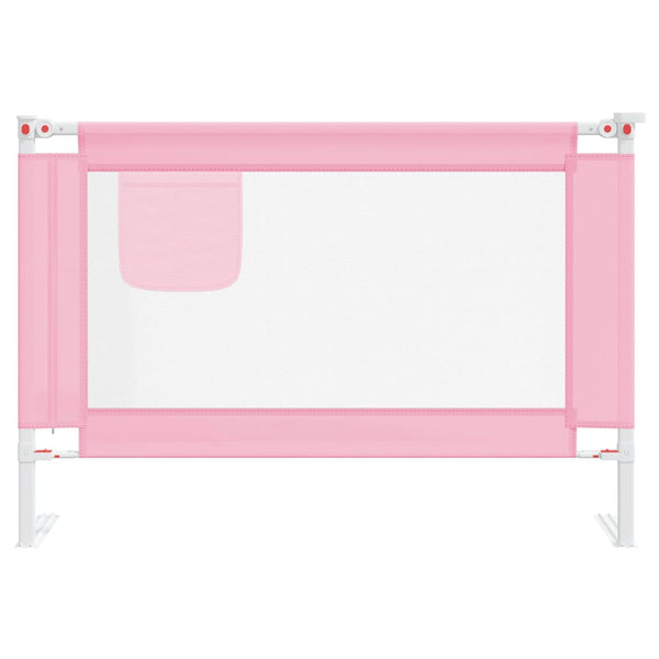 Pinkfarbenes Rausfallschutzgitter für Bett Manor 100x25cm (Stoff)