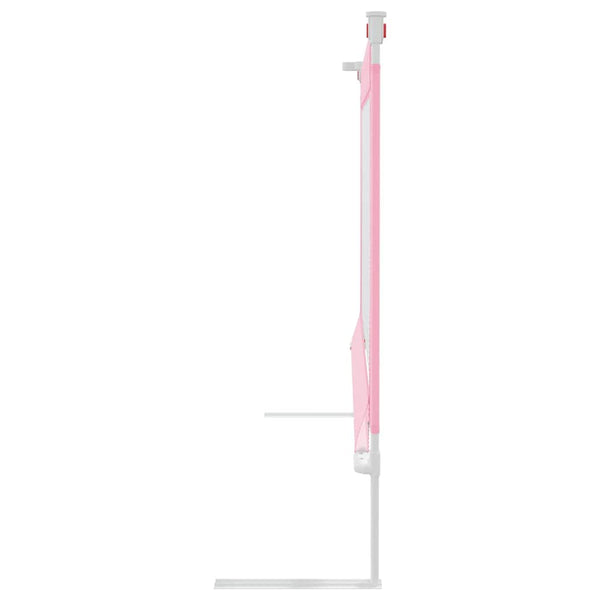 Pinkfarbenes Rausfallschutzgitter für Bett Manor 100x25cm (Stoff)