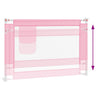 Pinkfarbenes Rausfallschutzgitter für Bett Manor 100x25cm (Stoff)