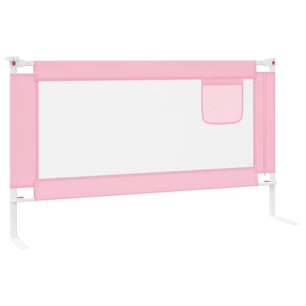 Rosa Bettschutzgitter Manor 140x25cm (Stoff)