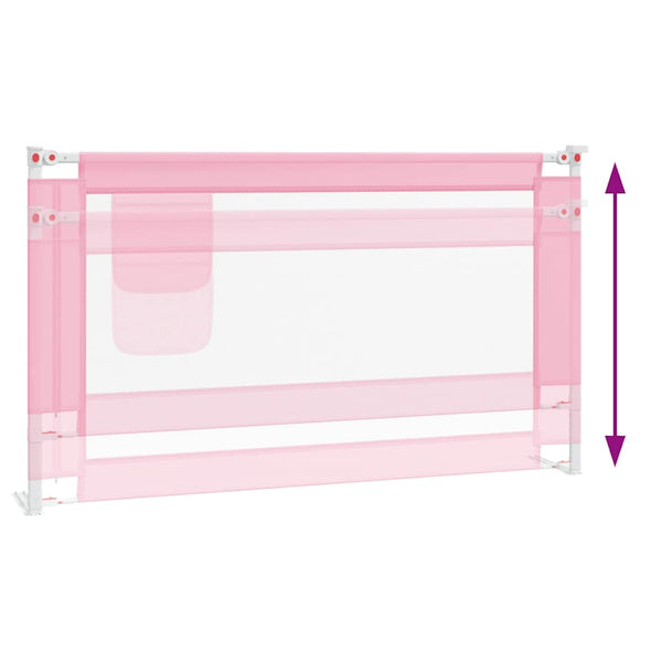 Rosa Bettschutzgitter Manor 140x25cm (Stoff)