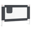 Dunkelgraues Sicherheitsgeländer für Bett Manor 100x25cm (Stoff)