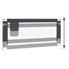 Dunkelgraues Sicherheitsgitter für das Bett Manor 200x25cm (Stoff)