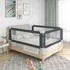 Dunkelgraues Sicherheitsgitter für das Bett Manor 200x25cm (Stoff)