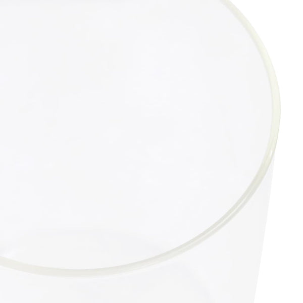 Gachi 800 ml Vorratsgläser aus Glas mit Bambusdeckel (4 Stück)