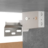 Betongraues TV-Board Resina 30,5x30x90cm (Spanplatte)