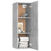 Betongraues TV-Board Resina 30,5x30x90cm (Spanplatte)