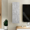 Betongraues TV-Board Resina 30,5x30x90cm (Spanplatte)