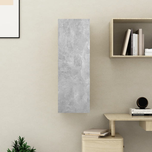 Betongraues TV-Board Resina 30,5x30x90cm (Spanplatte)